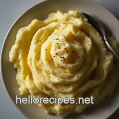Creamy, Dreamy Homemade Mashed Potatoes: The Best Comfort Food Recipe Card