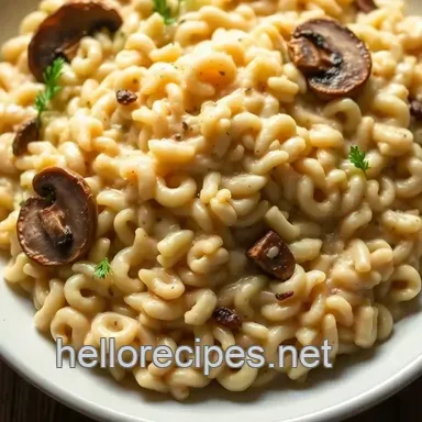Creamy Mushroom Risotto Recipe: Simple Comfort Food! Recipe Card
