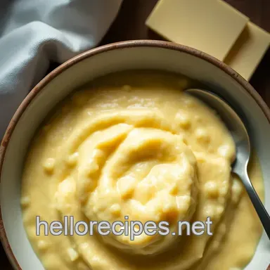 Creamy Cheesy Polenta Recipe: Italian Comfort Food! Recipe Card