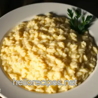 Creamy Risotto Recipe: Easy Italian Comfort Food! Recipe Card