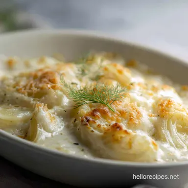Creamy Fennel Bulb Gratin A Parmesan Dream Fennel Recipes Recipe Card