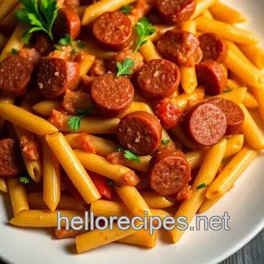Delicious Kielbasa Recipes with Pasta: 5 Ultimate Comfort Dishes! Recipe Card