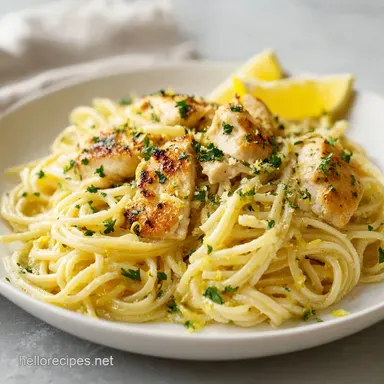 Creamy Lemon Chicken Pasta in 25 Minutes