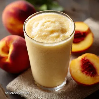 Peach Smoothie: Ultra-Creamy 5-Minute Recipe (No Banana)