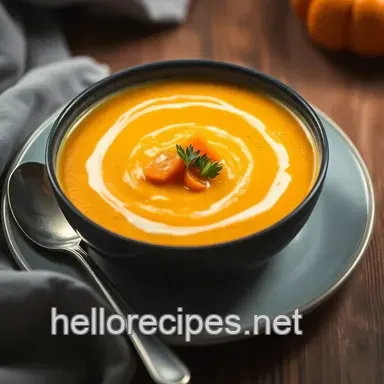 Creamy Roasted Butternut Squash Soup Recipe: Easy Autumn Comfort! Recipe Card