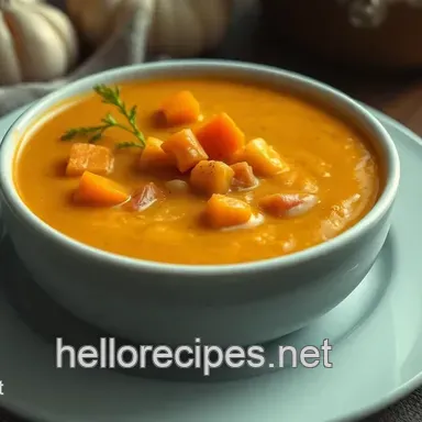 Creamy Roasted Butternut Squash Soup Recipe: Easy Autumn Comfort! Recipe Card