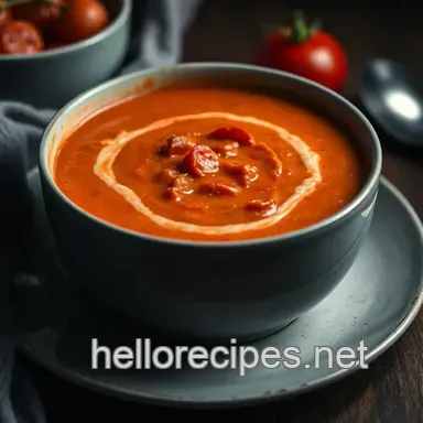 Creamy Roasted Tomato Soup Recipe (Better Than Tinned!) Recipe Card