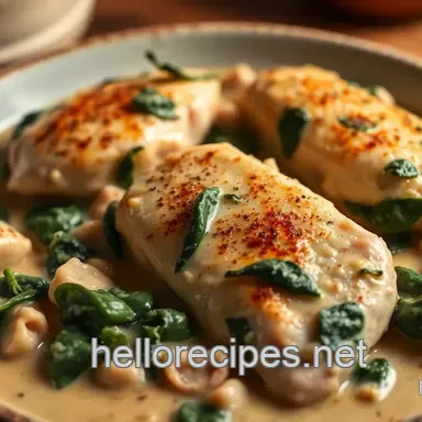 Creamy Spinach Artichoke Chicken: A Fancy Weeknight spinach recipes