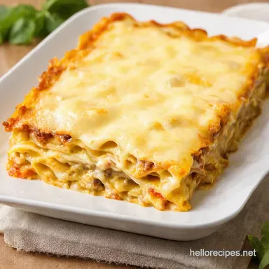 Creamy White Lasagna Delight My Familys Favourite