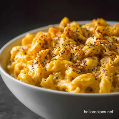 Vegan Butternut Squash Mac And Cheese Ultra-Creamy Comfort Recipe Card