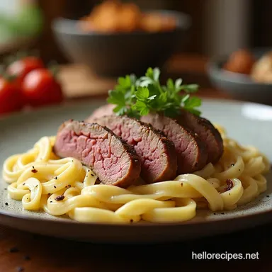 The Ultimate Z&uuml;rcher Geschnetzeltes Recipe Creamy Sliced Veal Recipe Card