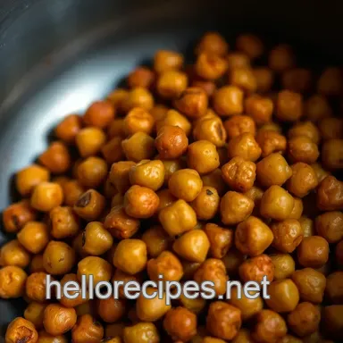 Easy Crispy Air Fryer Chickpeas: My Go-To Healthy Snack Recipe Recipe Card