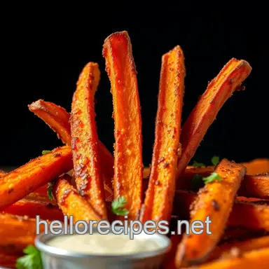 Crispy Air Fryer Sweet Potato Fries! (Nando's Hack) Recipe Card
