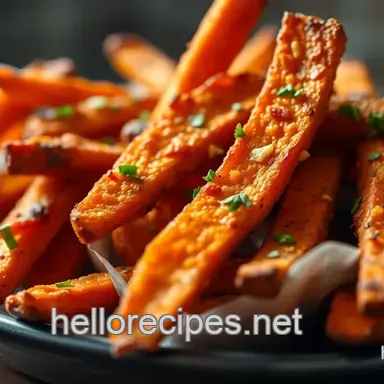 Crispy Air Fryer Sweet Potato Fries! (Nando' s Hack)