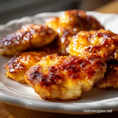 Crispy Baked Chicken Thighs in 45 Mins Recipe Card