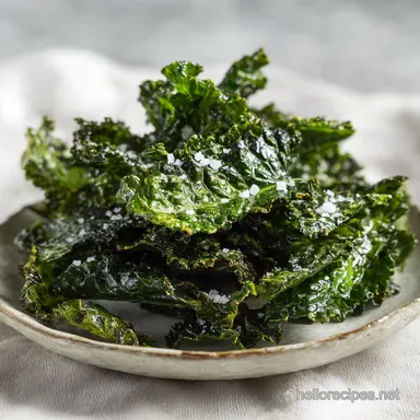 Kale Chips in 20 Minutes Recipe Card