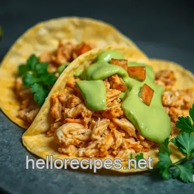 Deliciously Easy Crispy Chicken Tostadas with Avocado Lime Dressing