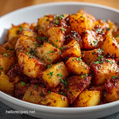 Foolproof Crockpot Breakfast Potatoes Crispy Smoked Paprika Recipe