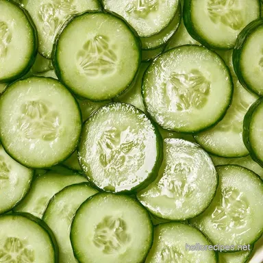 Crispy Cucumber Pickles in 20 Minutes