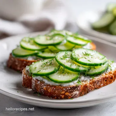 Cucumber Sandwich: Creamy Appetizer Bites in 25 Minutes Recipe Card