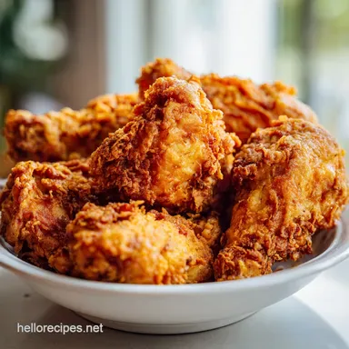 Crispy Fried Chicken with Shatter Crisp Crust in 50 Minutes