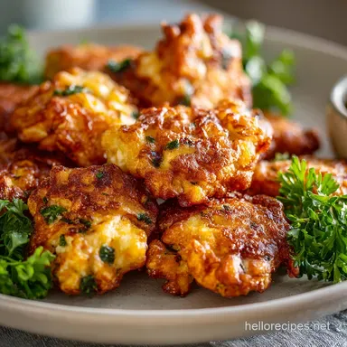 Crispy Golden Chicken Fritters Moist Easy Anytime Treat