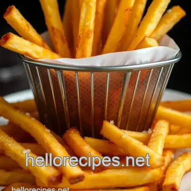 How to Make Homemade Fries: Crispy, Golden, and Totally Delicious Recipe Card