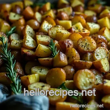 Easy Herb-Roasted Potatoes Recipe: My Family's Crispy Favorite Recipe Card