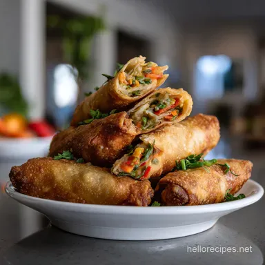 Veggie Egg Rolls Recipe: Ultra Crispy Easy to Make