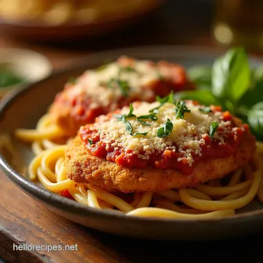 The Ultimate Crispy Chicken Parmesan Recipe Never Soggy Recipe Card