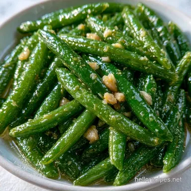 Pickled Green Beans in 20 Minutes