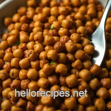 My Go-To Roasted Chickpeas Recipe: Crispy, Flavor-Packed Snack! Recipe Card