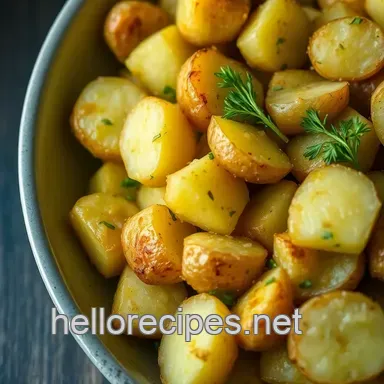 Garlic Herb Crispy smash potatoes recipe - My Family LOVES Them! Recipe Card