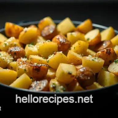 Garlic Herb Crispy smash potatoes recipe - My Family LOVES Them!