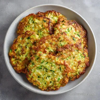 Zucchini Fritters in 20 Minutes: Crispy Recipe Card