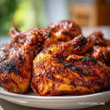 Crockpot BBQ Chicken for 8 Servings