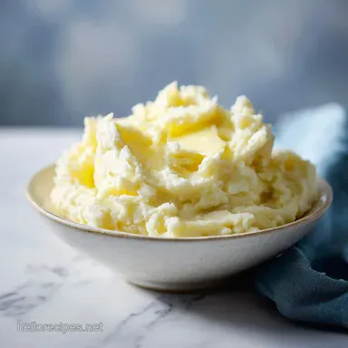 Creamy Crockpot Mashed Potatoes with Cream Cheese Recipe Card