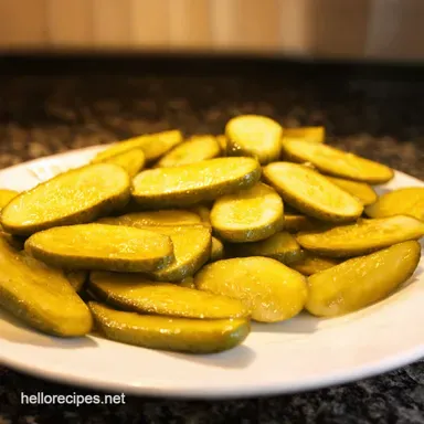 Tangy Crisp How to Make Dill Pickles at Home Recipe Card