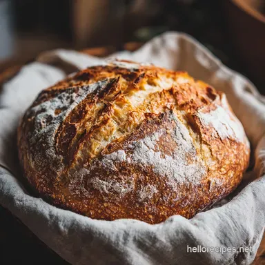Crusty Artisan Bread in 60 Minutes with a Shatter Crisp Crust