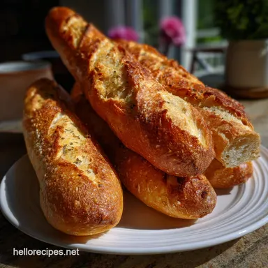 Crusty Gluten Free French Bread Baguettes: Velvety Crumb