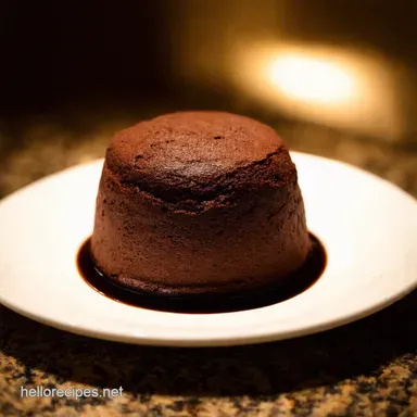 Death By Chocolate Soufflé Rich Decadence Awaits Recipe Card