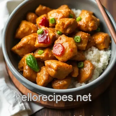 Quick & Easy Delicious Ginger Chicken in 40 Minutes: A Family Favorite Recipe Card