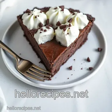 Double-Dark Chocolate Dream Pie: My Secret Indulgence Recipe Card