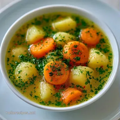 Dutch Oven Vegetable Soup in 60 Minutes Recipe Card