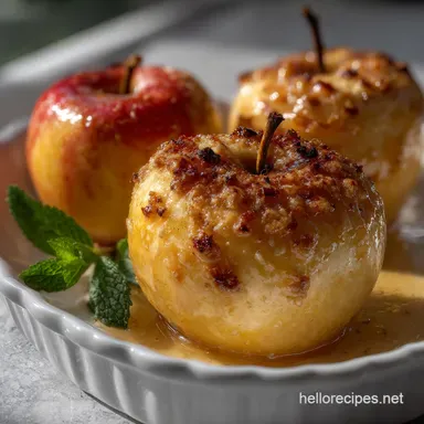 Easy Baked Apples Recipe: Velvety Steam
