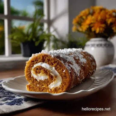 Easy Classic Pumpkin Roll Recipe: No-Fail Recipe Card