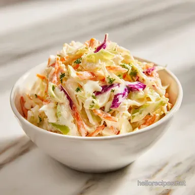 Easy Coleslaw Dressing Recipe for 12 Servings in 3 Minutes