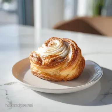 Easy Cruffin Recipe: 35-Minute Golden Cinnamon Pastry Recipe Card