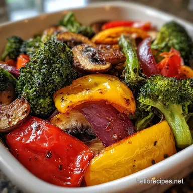 Easy Daniel Fast Recipe with Roasted Vegetables: Nut Brown Caramelization Recipe Card