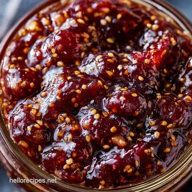 Easy Fig Jam Recipe in 40 Minutes